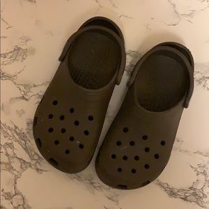 Brown Crocs